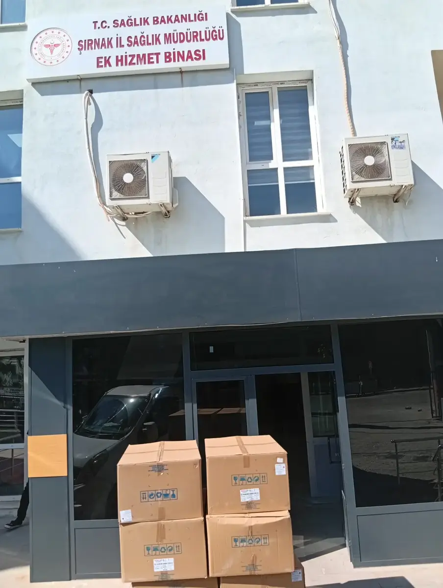 Ankara’dan Şırnak yönüne yapılan ambar sevkiyatından yükleme fotoğrafı 1